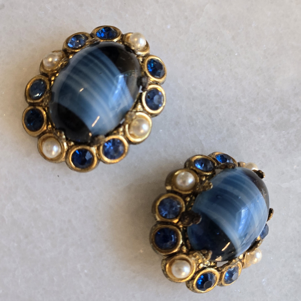Vintage 50'swest German Blue 